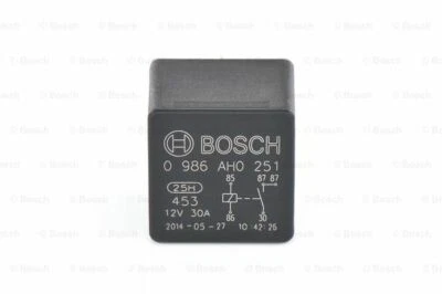 BOSCH 0 986 AH0 251 Relay, cooling fan for ALFA ROMEO,AUTOBIANCHI,FIAT,LANCIA,MA - Image 1 of 4