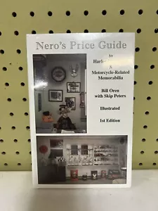 New Nero's Price Guide Harley Davidson & Motorcycle Related Memorabilia Book NOS - Picture 1 of 18
