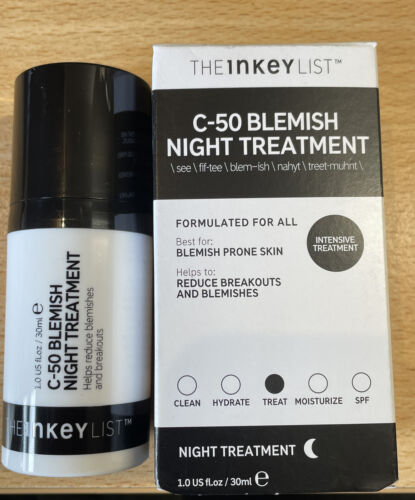 THE INKEY LIST C-50 BLEMISH NIGHT TREATMENT 30ml