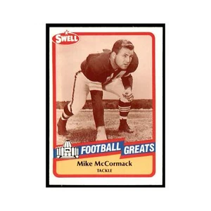 1989 CMC Swell Mike McCormack Football Cards #125 - Bild 1 von 3
