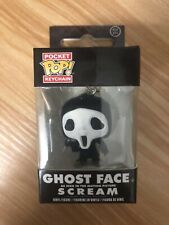 Horror Movie Scream PVC Keyring - Ghost Face Figure Funko POP Pocket Keychain 