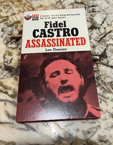 Lawrence Block FiDEL CASTRO ASSASISINATED Lee Duncan 1961 FINE Condition SiGNED - Picture 1 of 6