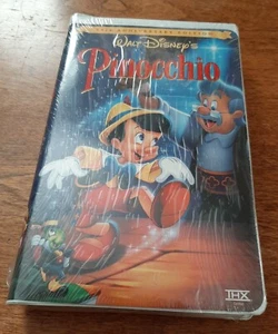 Walt Disney's Pinocchio 60th Anniversary Edition VHS 18679 Sealed - Bild 1 von 6