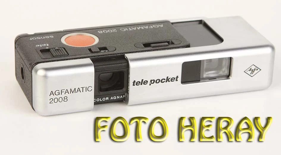 Agfamatic Tele Pocket 2008 analoge 110 Kamera defekt 03117 - Bild 1 von 1
