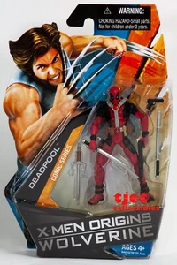 X-Men Origins Wolverine Comic Series Deadpool 4" Action Figure 2009 Hasbro MOC - Picture 1 of 5