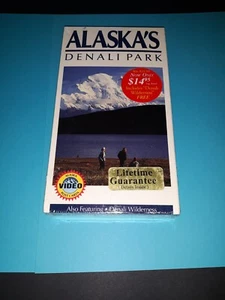 Alaska's Denali Park VHS 1991 Release Video Postcard Sealed!!! - Picture 1 of 3