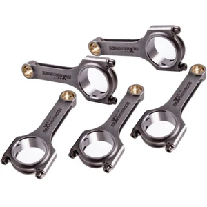 5x Connecting Rods For VW Audi RS3 TT RS 5 Cylinder 2.5L ARP2000 144mm - Picture 1 of 12