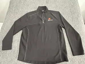Callaway Golf 1/4 Zip Pullover Herren Large Schwarz Langarm Pilsner Urquell Logo - Bild 1 von 7