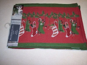 NWT Set of 4 Christmas Tapestry Placemats 18" X 14" in Christmas stocking motif - Picture 1 of 3