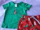 Baby boys Target  Tilt Surf two piece Christmas Tee And Shorts Size 0