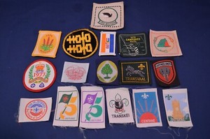 17 Vintage Boy Scout Foreign Country Patches,Badges,1970s-1980s