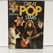 Vintage Great Pop Stars By Andy Gray Beatles Hendrix Stones Elvis Color & B&W HC