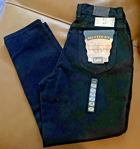 NEW Lee Relaxed Fit Women’s Jeans - Tapered Leg, Black - 14P - #3055508 - Picture 1 of 4