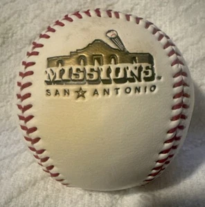 SAN ANTONIO MISSIONS~Back 2 Back~Commemorative Souvenir Embossed Baseball 2004 - Picture 1 of 10