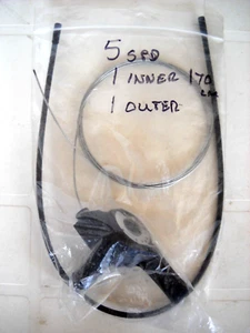 **NOS SUNRACE SLM2SR 5 velocidades CAMBIO PULGAR MANILLAR DERECHO PALANCA DE CAMBIOS/CABLE 170 cm #3** - Imagen 1 de 3