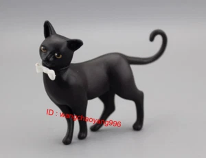 1/6Th Scale Tie Black Cat Model for 12" Action Figure Doll Accessories 1:6 New - Picture 1 of 4