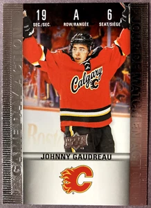 2019-20 UD Tim Hortons Game Day Action #HGD-6 Johnny Gaudreau Calgary Flames - Picture 1 of 1