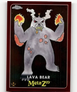 Base - MetaZoo Lava Bear Topps Chrome Series 0 #36 Bronze - Bild 1 von 2