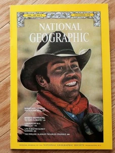National Geographic November 1976 Climate, Outlaw Trail, Bhutan, Alaska Pipeline - Picture 1 of 4