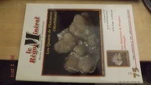 GC Revue Regne Minéral n°75 Quartz de Ploemeur / Willemite / Preguiça / Abbaretz - Picture 1 of 1