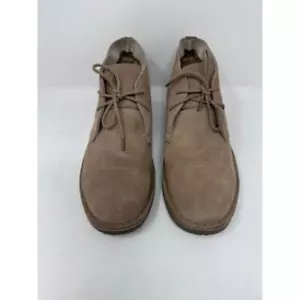 Robert Wayne Mens Sz 9.5 Tan Suede Short Chukka Ankle Boot Shoes - Picture 1 of 9