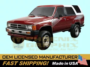 1984 1985 1986 1987 1988 1989 Toyota SR5 4Runner Truck Graphic Decal Stripes Kit - Picture 1 of 1