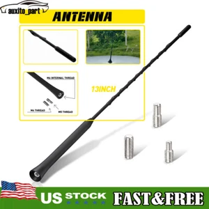 13" inch Antenna Mast Black Power Radio AM/FM for TOYOTA COROLLA 2003-2008 New - Picture 1 of 10