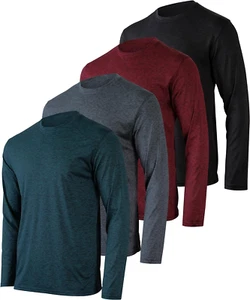 polera manga larga 4 Poleras Anti UV proteccion solar UPF 50+ SPF Playeras shirt - Picture 1 of 25