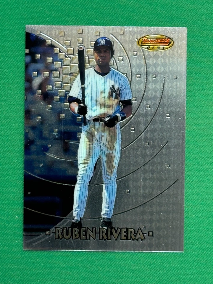 1997 Bowman Series 1 Baseball #BBP 14 Ruben Rivera Bowman's Best Preview - Image 1 of 2