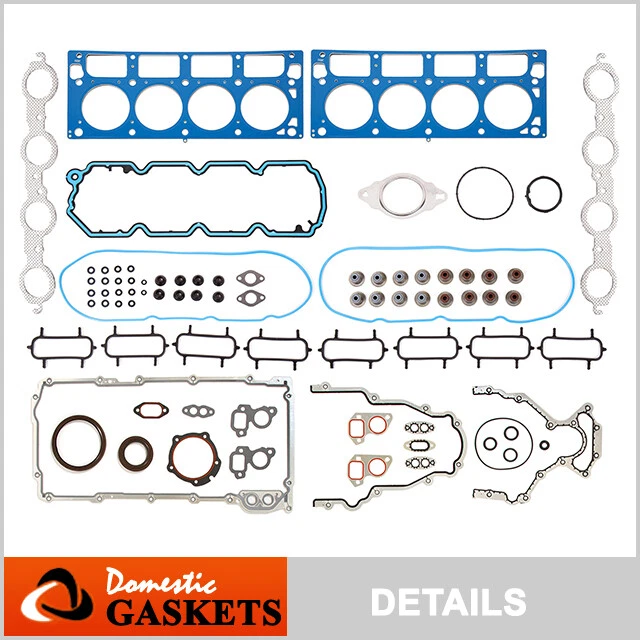 Juego completo de juntas OHV para Chevrolet Impala Pontiac Grad Prix Buick 06-09 5,3 L Foto 1 de 4