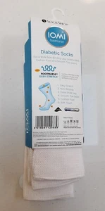 3er Pack SOCKSHOP IOMI Fußkrankenschwester Diabetikersocken Wade weiß Gr. UK 4-8 NEU - Bild 1 von 7