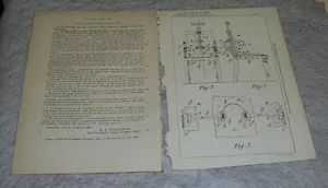 AN IMPROVED HAIRDRESSER CHAIR PATENT PATERSON GLASGOW 1900 - Picture 1 of 2