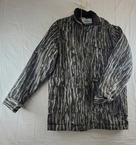 Liberty Realtree Camouflage Camo Quilt Lined Jacket Mens Large Made In USA Vtg - Picture 1 of 11