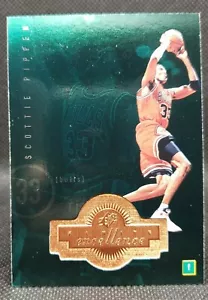 1998-99 SPx Finite 0614/1770 #209 Scottie Pippen Finite Excellence - Picture 1 of 4