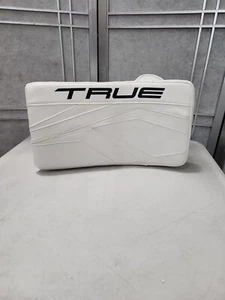 TRUE L12.2 Senior Goalie Blocker White Color - RIGHT SIDE NEW $700 MSRP - Picture 1 of 8
