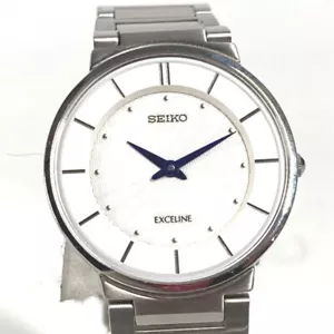 Seiko 4J40-0AE0 Exceline Damenuhr Armbanduhr SS Silber - Bild 1 von 15