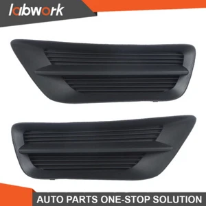 Labwork  Fog Light Cover Fit For Honda Accord 2013 2014 2015 Set Left+Right Side - Picture 1 of 9