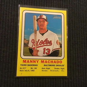 2018 TOPPS HERITAGE MANNY MACHADO *TARGET 1969 COLLECTOR CARDS* ORIOLES - Picture 1 of 1
