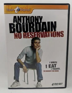 Anthony Bourdain No Reservations DVD 4 Disc Box Set Collection 1 With Insert - Picture 1 of 5