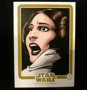 Star Wars Micro Comic IDW Puzzle Card #7 2015 - Picture 1 of 2
