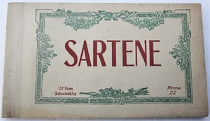 Sartene Corsica antique folder of 12 unused French postcards - Picture 1 of 5