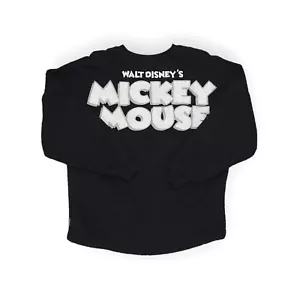 Vintage Mickey Mouse Spirit Jersey Sherpa Pullover Sweater Disney Womens Small - Picture 1 of 8