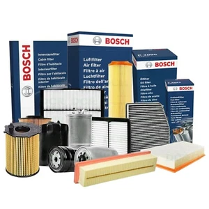 KIT Tagliando 4 Filtri BOSCH per FIAT - PEUGEOT - LANCIA - CITROEN - ALFA ROMEO - Foto 1 di 20