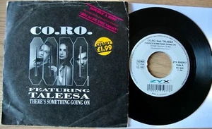 CO.RO. FEATURING TALEESA THERE'S SOMETHING GOING ON 7" ZYX 1982 EX HOUSE GERMANY - Bild 1 von 2