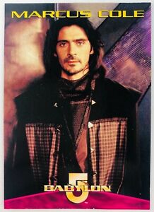 1996 Babylon 5 TV Show Trading Card by Fleer Skybox #7 Marcus Cole