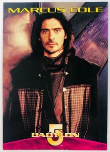 1996 Babylon 5 TV Show Trading Card by Fleer Skybox #7 Marcus Cole - Picture 1 of 4