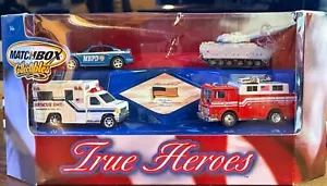 2002 Matchbox True Heroes 1999-2004 Ford Mustang Coupe MBPD Police Car - Picture 1 of 1