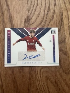 2023-23 Harvey Elliot Impeccable Masterstrokes Auto /25 - Picture 1 of 3