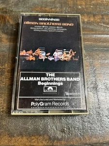 ALLMAN BROTHERS BAND: Beginnings US Polydor Cassette Tape - Picture 1 of 4