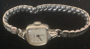 Vtg Hamilton Ladies Watch 14K Gold Filled Manual Working - Rare "Ruth" on Face - Picture 1 of 7